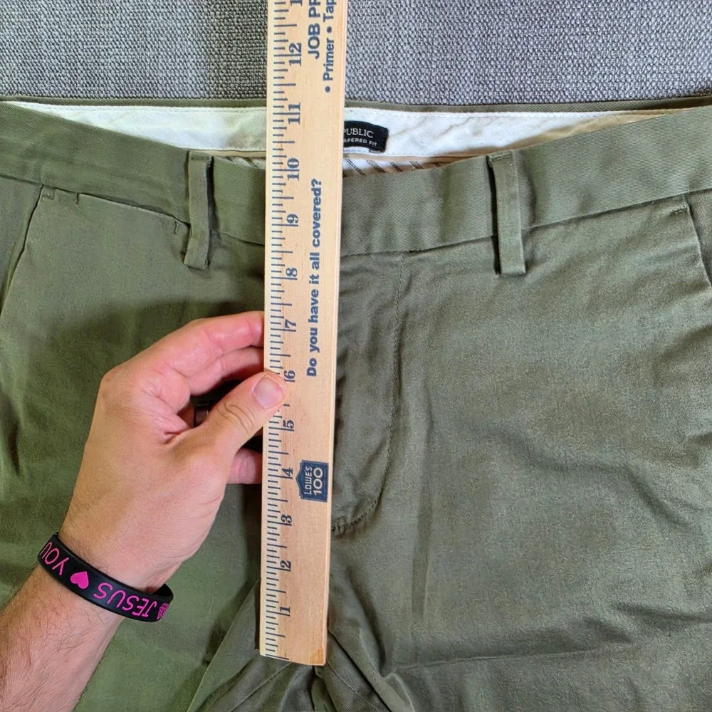 Banana Republic Pants‎ Mens 30/32 Agave Green Mason Athletic Tapered Stretch